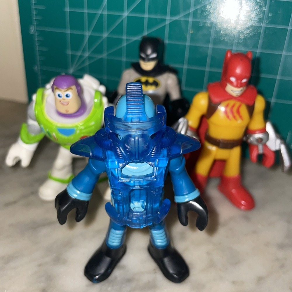 Imaginext Fisher-Price Figures | Buzz Lightyear DC Super Friends Batman